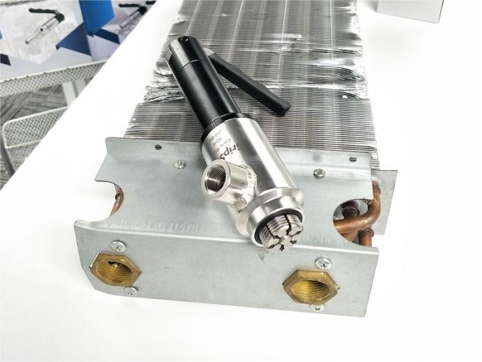 G80系列高壓內螺紋密封測試接頭在風機盤管測試中的應用