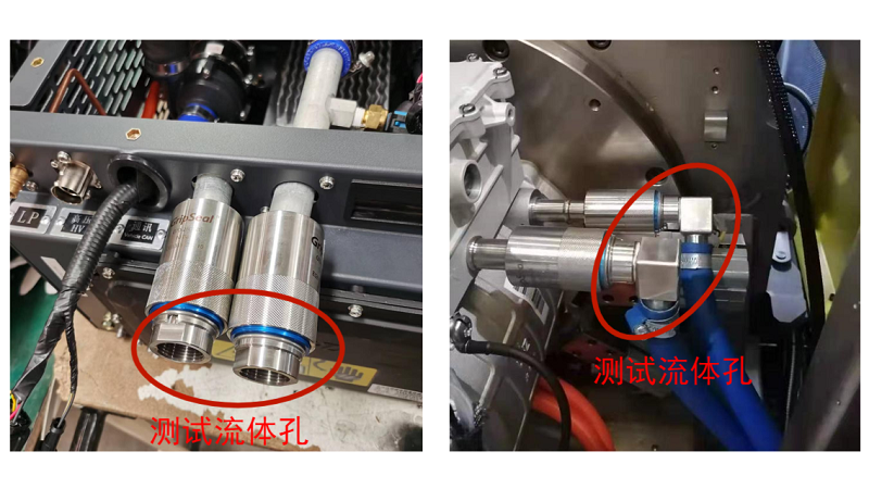 格雷希爾G70系列密封測試接頭在生產線上的使用 格雷希爾G70系列密封測試接頭在生產線上的使用