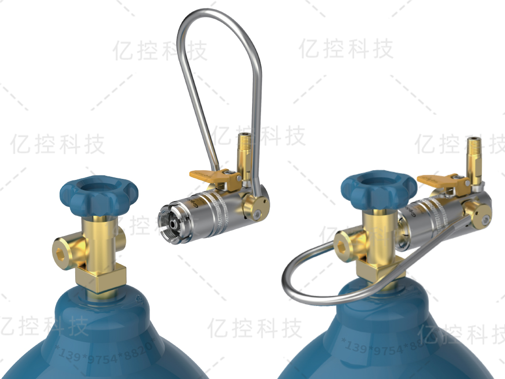 格雷希爾CZ系列提環(huán)式氣瓶充裝快速密封連接器 格雷希爾CZ系列提環(huán)式氣瓶充裝快速密封連接器