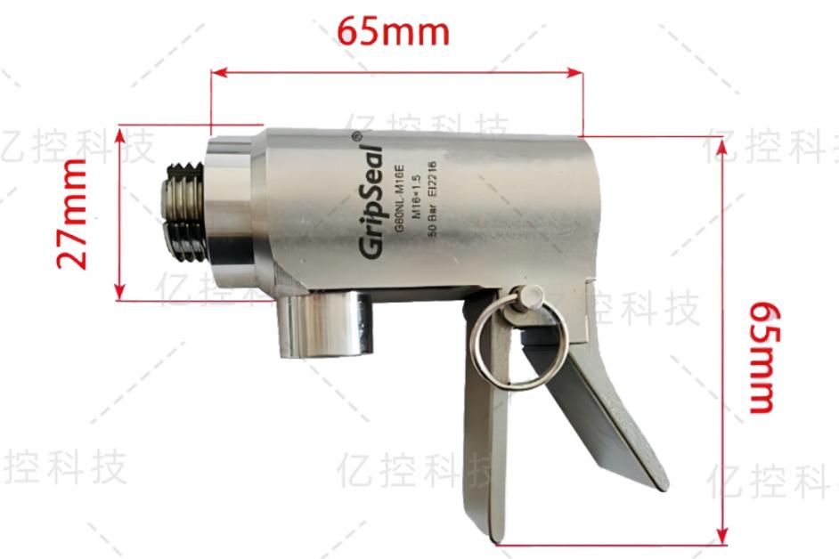 格雷希爾G80NL迷你型內螺紋氣密性測試快速密封連接器