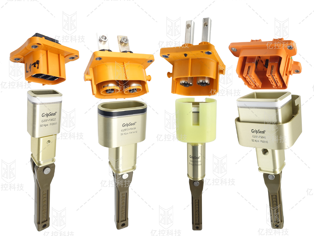 用于新能源行業(yè)電氣接插件快速封堵和連接的格雷希爾G25F系列密封測(cè)試接頭