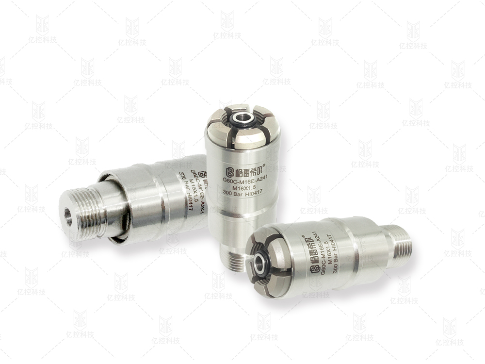 格雷希爾G60C快速接頭在高壓油管的耐壓測試